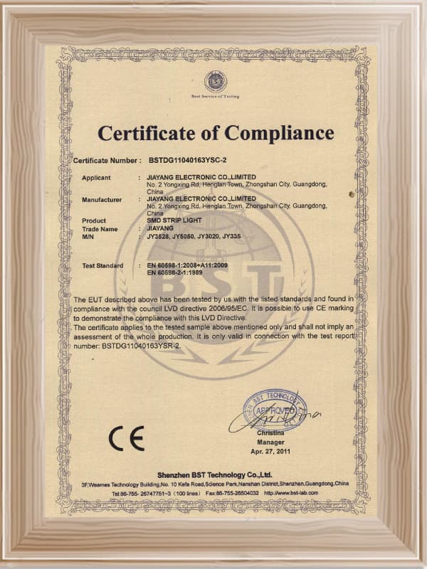 12V ROHS certified RoHS-4