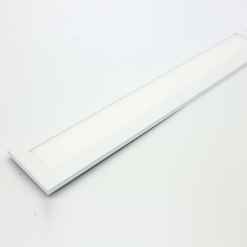 Rectangular recessed panel light