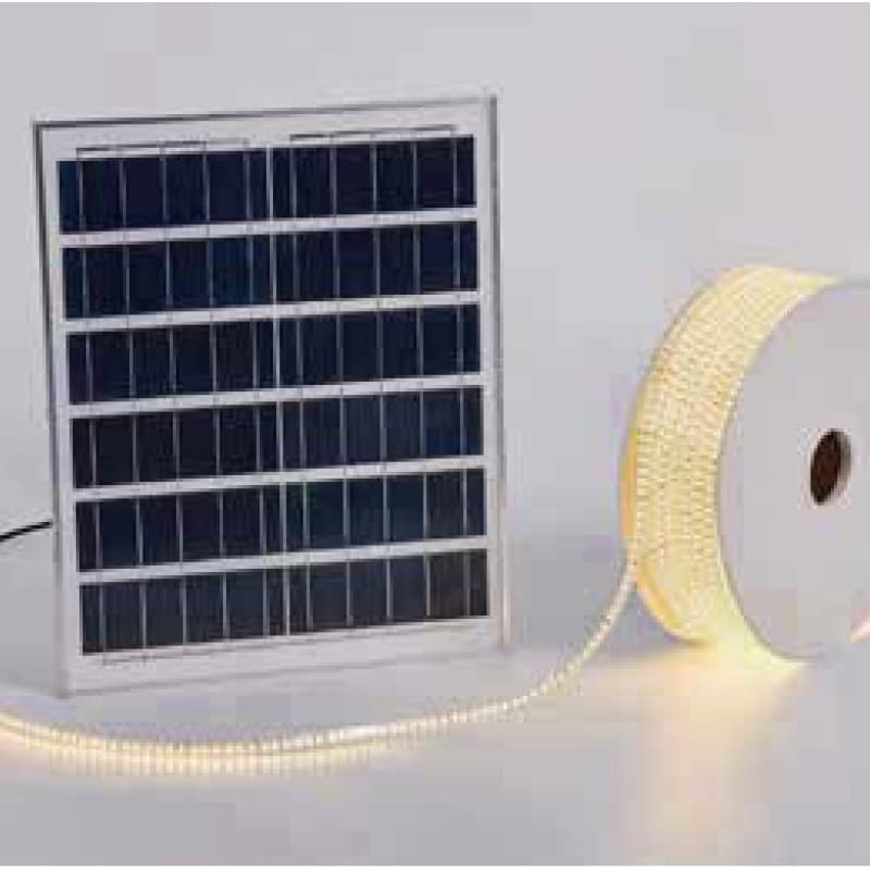 Solar LED low voltage strip light